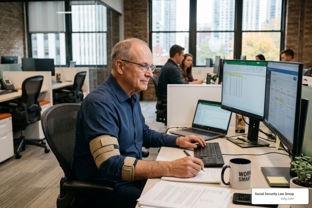 working while disabled