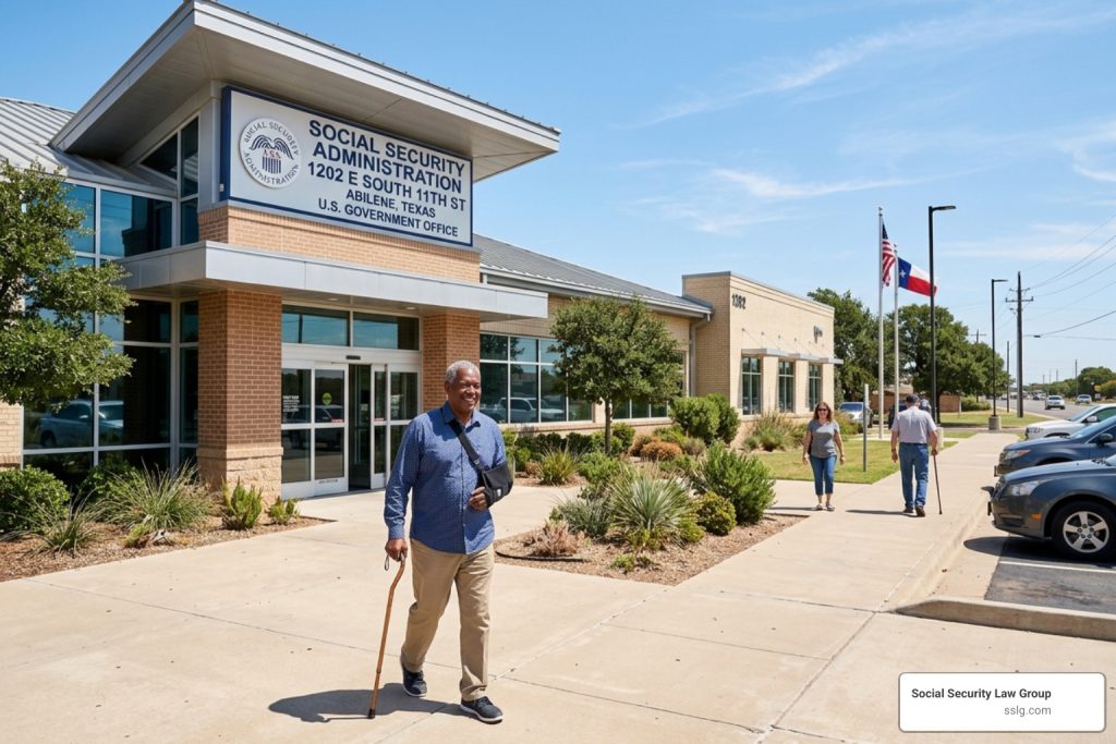 Social Security Administration office Abilene Texas disability benefits - social security administration abilene texas