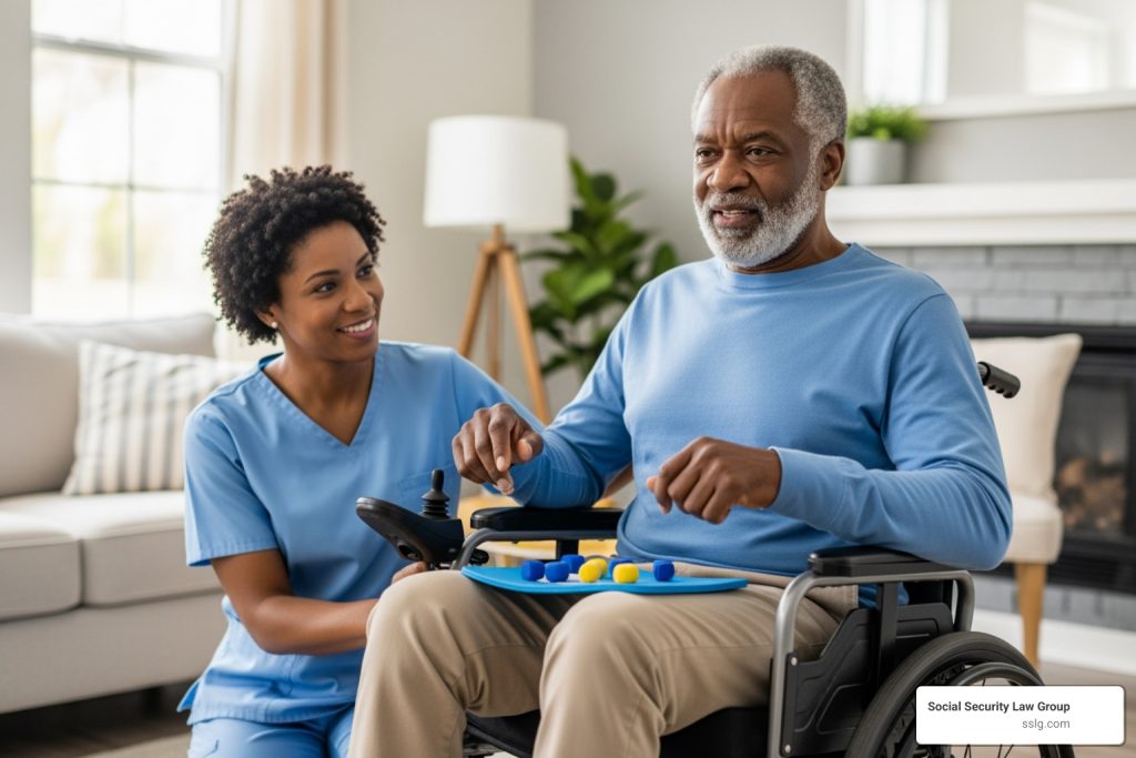 Stroke disability benefits
