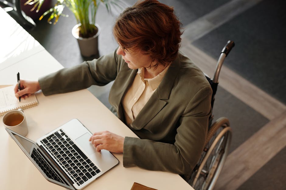 professional with disability working in modern office, SSDI SGA eligibility - substantial gainful activity exceptions